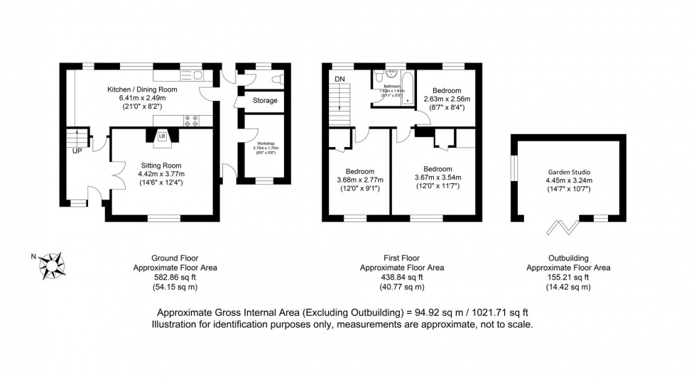 Floorplan for Pellbrook Road, Lewes, BN7