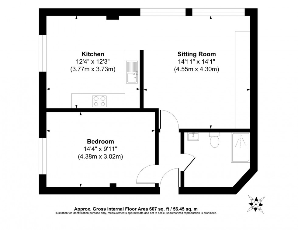 Floorplan for Brantridge Lane, Staplefield, RH17