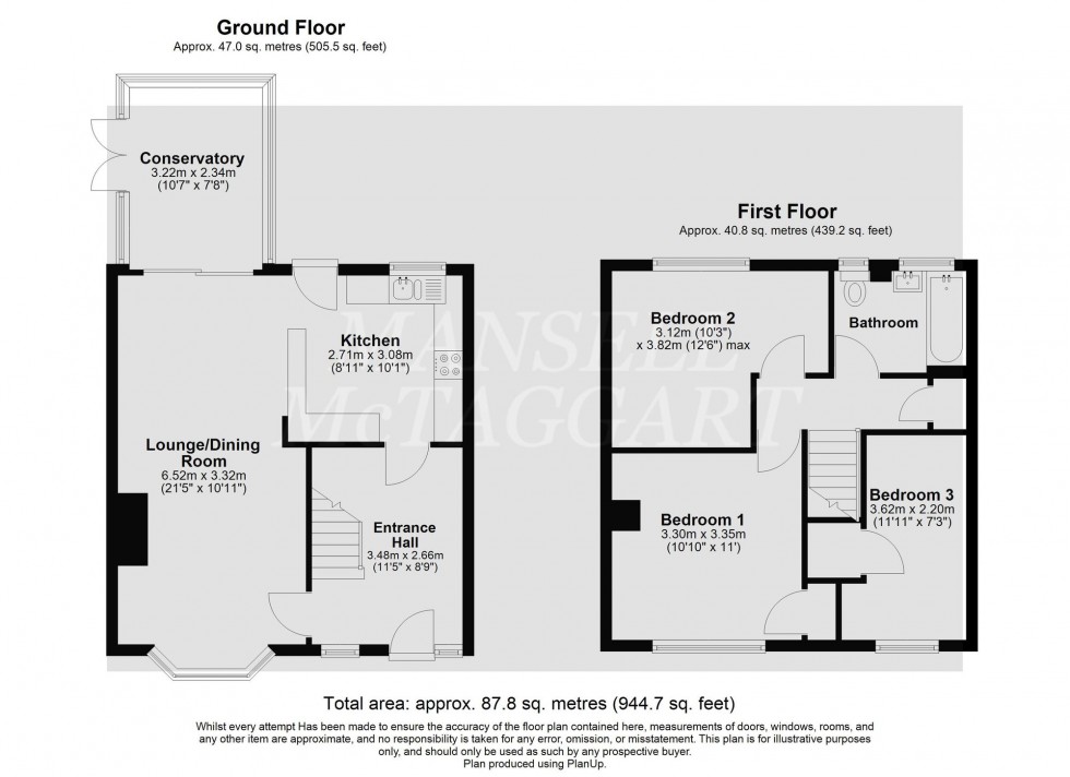 Floorplan for Hawkins Road, Crawley, RH10