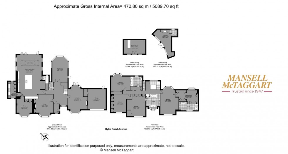 Floorplan for 42 Dyke Road Avenue, Brighton, BN1