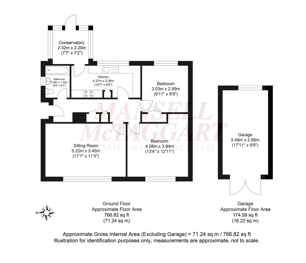 Floorplan for High Cross Fields, Crowborough, TN6