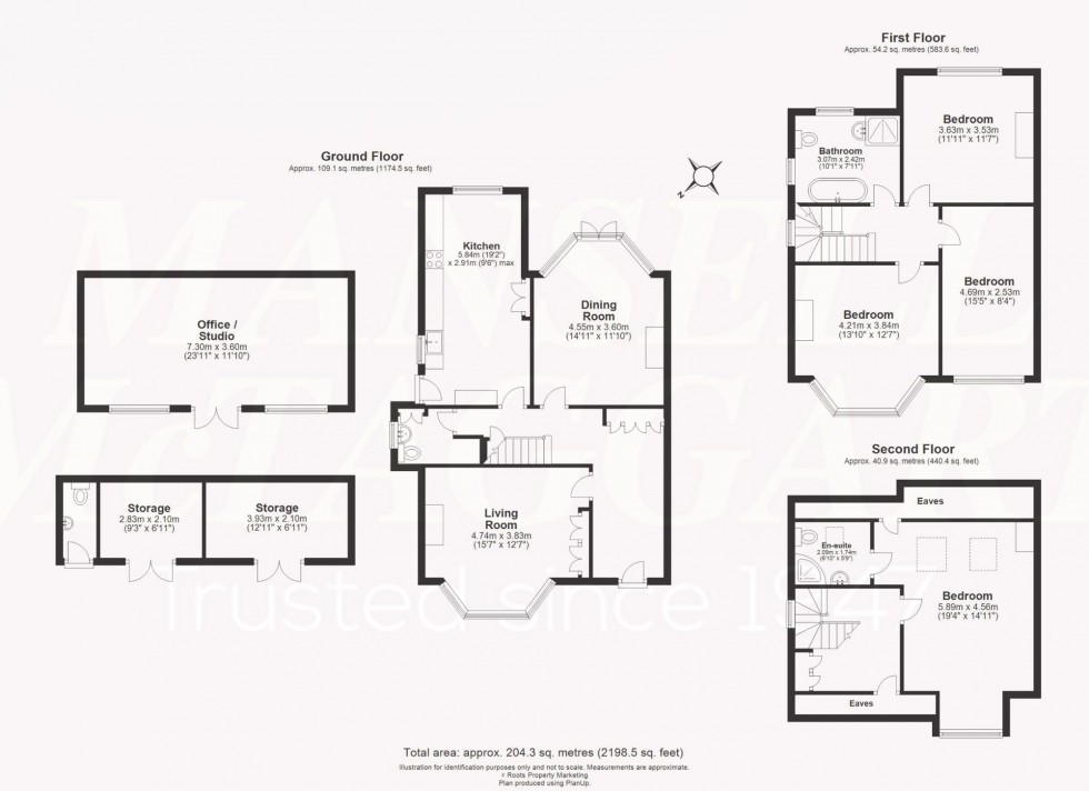 Floorplan for Western Road, Newick, BN8