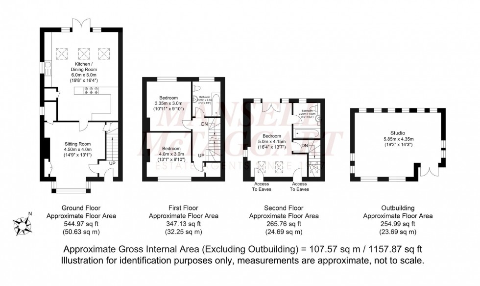 Floorplan for Church Road, Mannings Heath, RH13