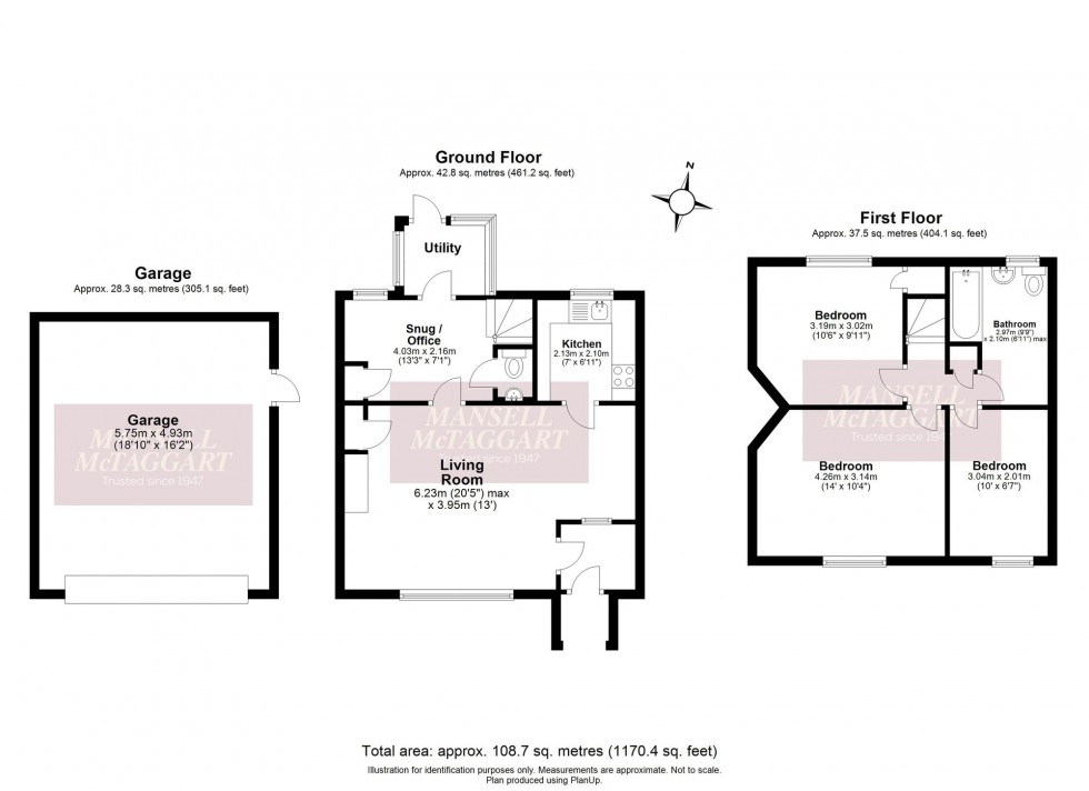 Floorplan for Haywards Heath Road, North Chailey, BN8