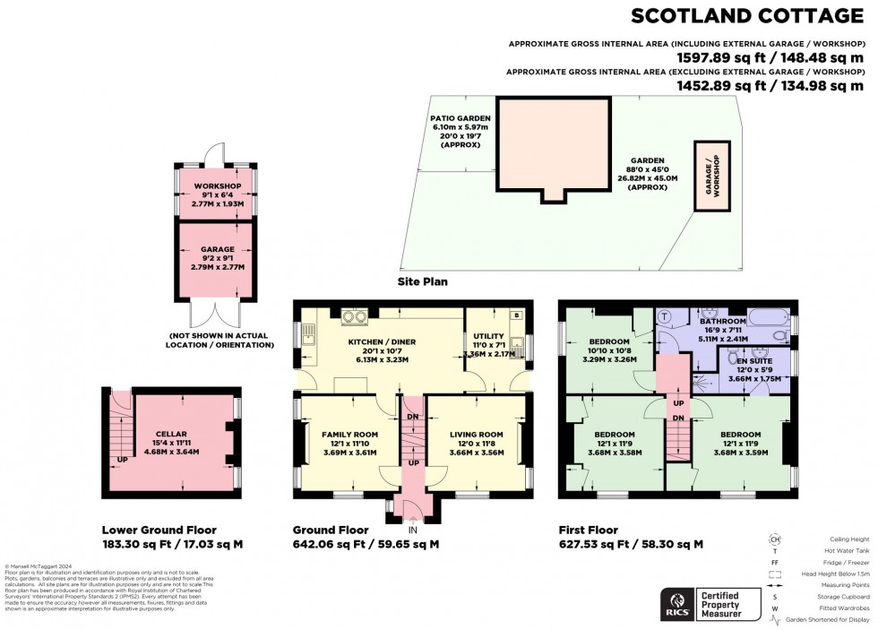 Floorplan for Orchard Lane, Hassocks, BN6