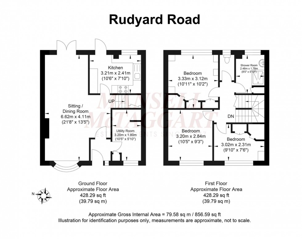 Floorplan for Rudyard Road, Brighton, BN2