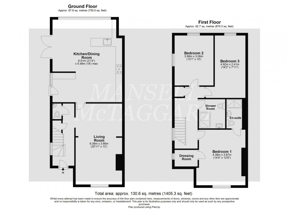 Floorplan for Furnace Lane, Cowden, TN8