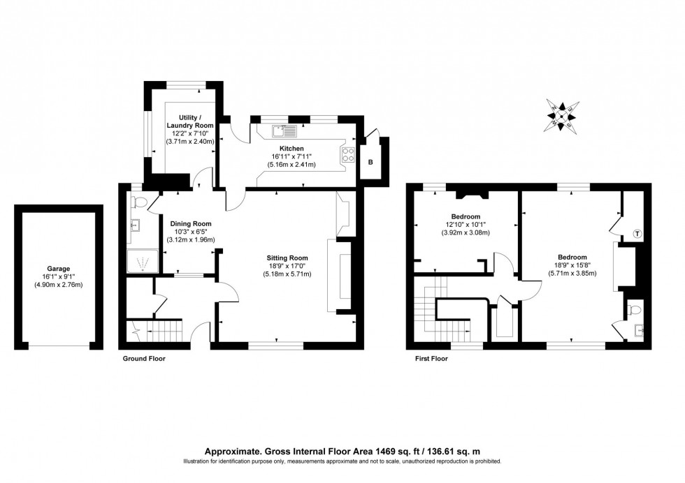 Floorplan for Oathall Road, Haywards Heath, RH16